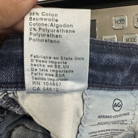 AG Adriano Goldschmied THE STILT ROLL UP Cigarette Roll-Up jeans Women’s Size 26 - Picture 15 of 16